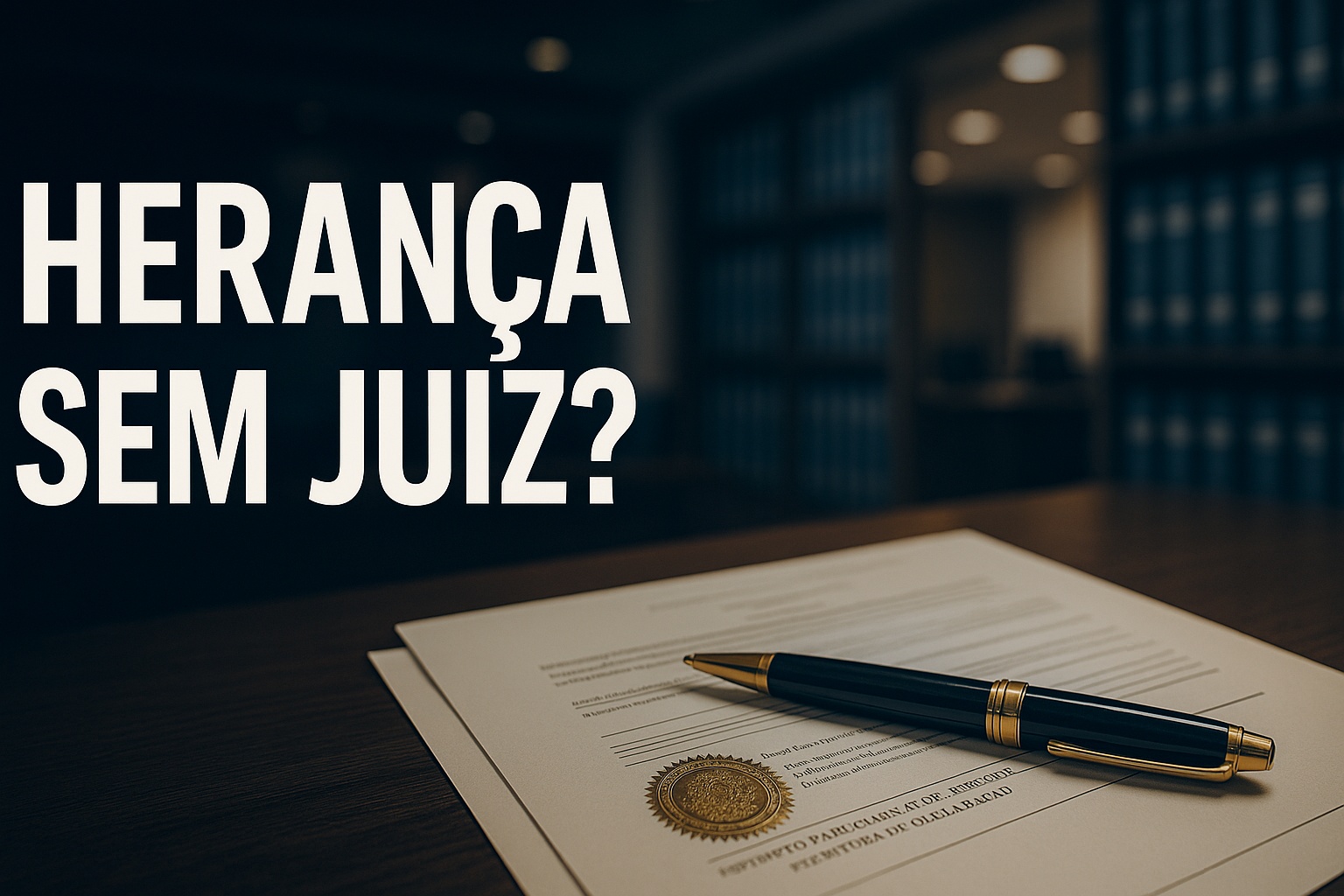PL 4802/2024 promete transformar heranças no Brasil: inventários de até R$ 1,5 milhão poderão ser feitos diretamente em cartório, sem necessidade de juiz