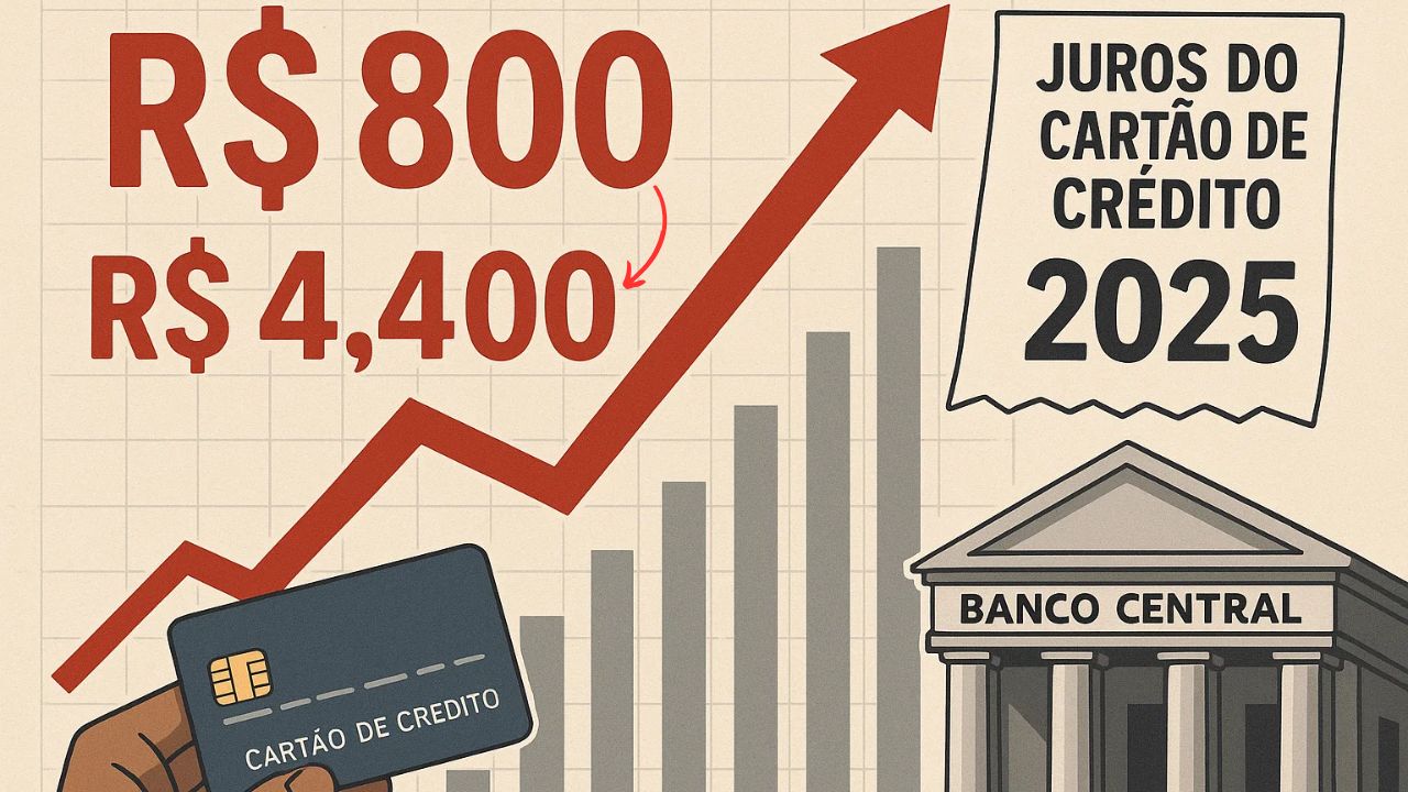 juros cartão de crédito