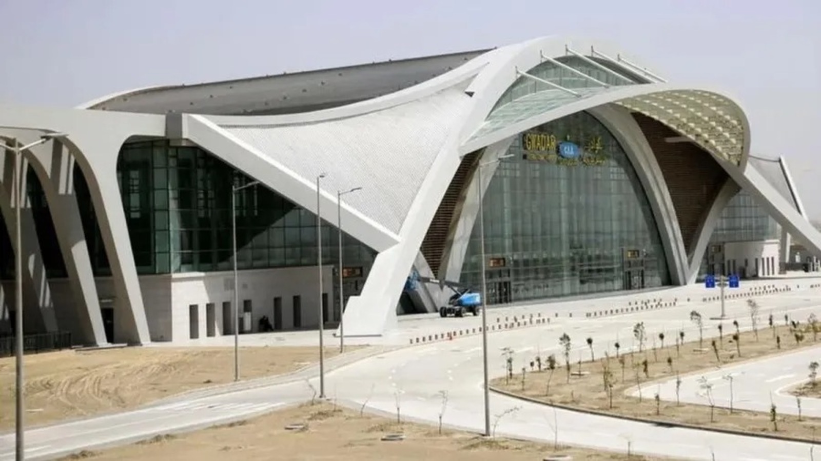 Aeroporto Internacional Gwadar, Paquistão, deserto, China