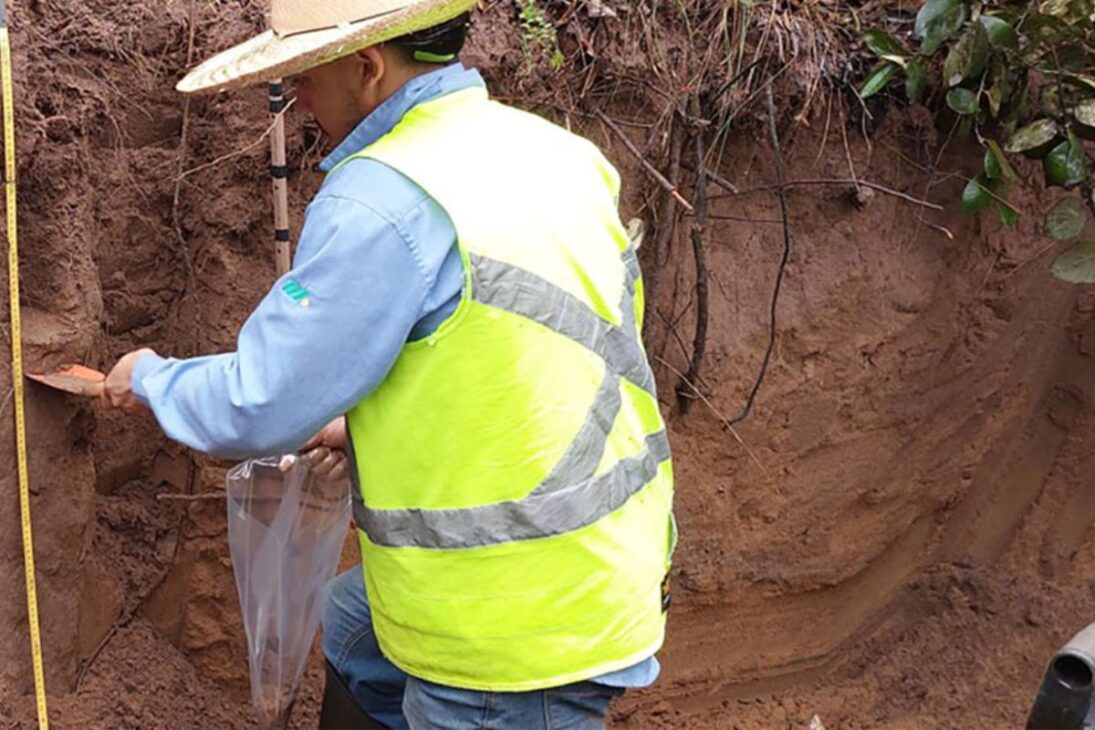 O novo método une laser e inteligência artificial para estimar, em uma única análise, a densidade aparente e o teor de carbono do solo