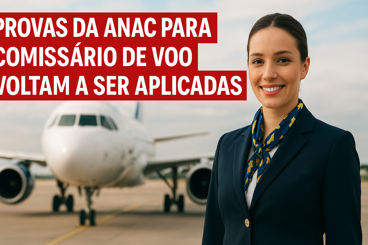 Provas da ANAC para comissário de voo voltam a ser aplicadas e movimentam a Aviação Civil no Brasil