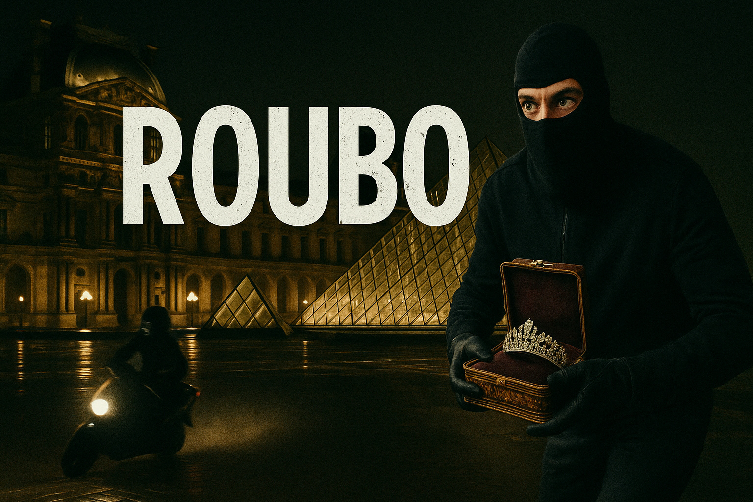 Roubo no Louvre choca a França: ladrões levam joias de Napoleão em golpe cinematográfico de 7 minutos