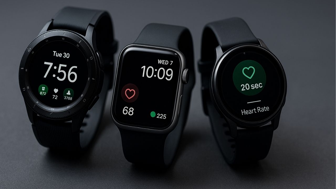 Conheça os melhores smartwatches, incluindo Galaxy Watch e Apple Watch, e descubra qual relógio inteligente combina com você.