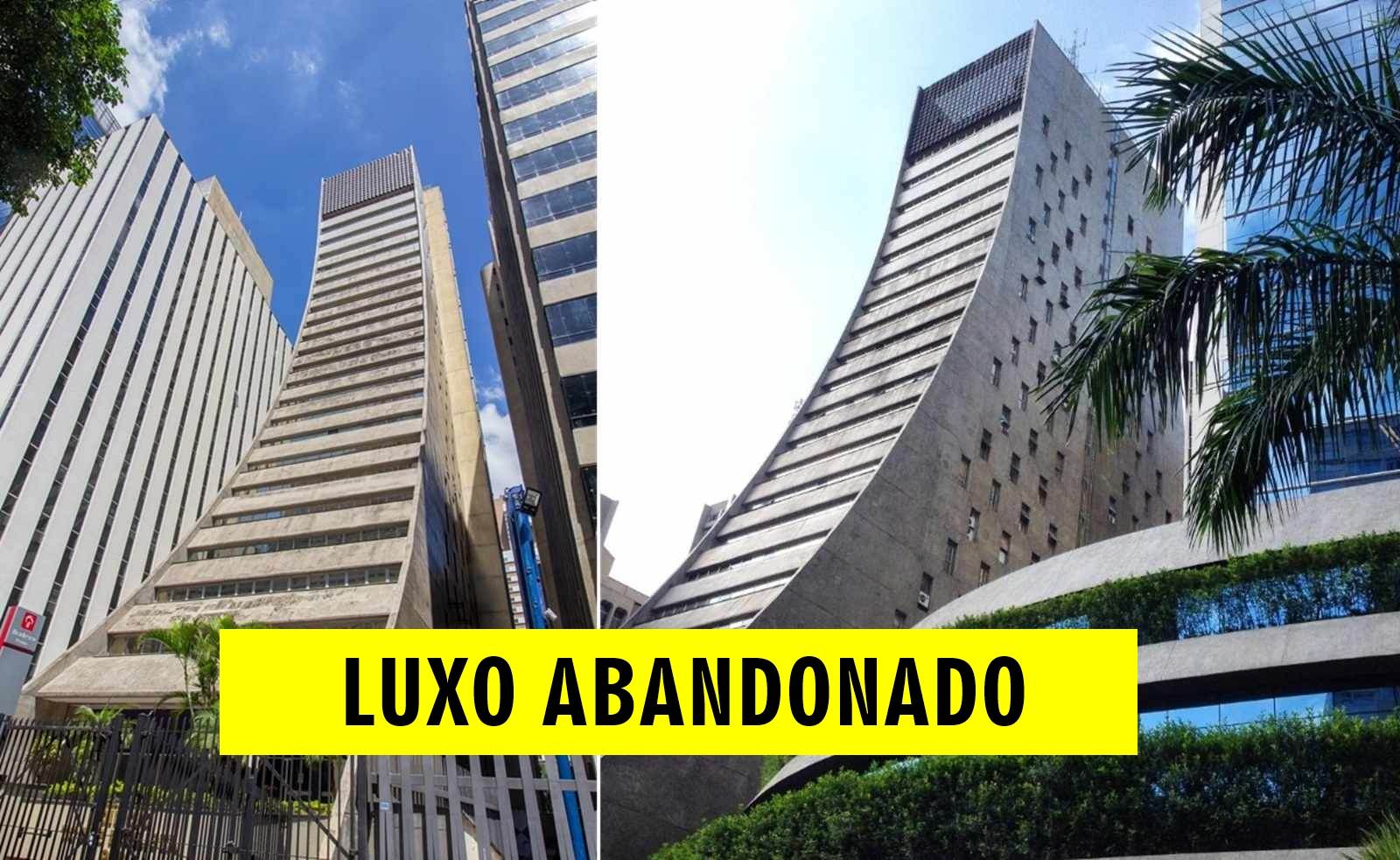 Obra brutalista de Jorge Zalszupin que marcou a Avenida Paulista com 22 andares e formato escultural hoje está abandonada e sem destino definido