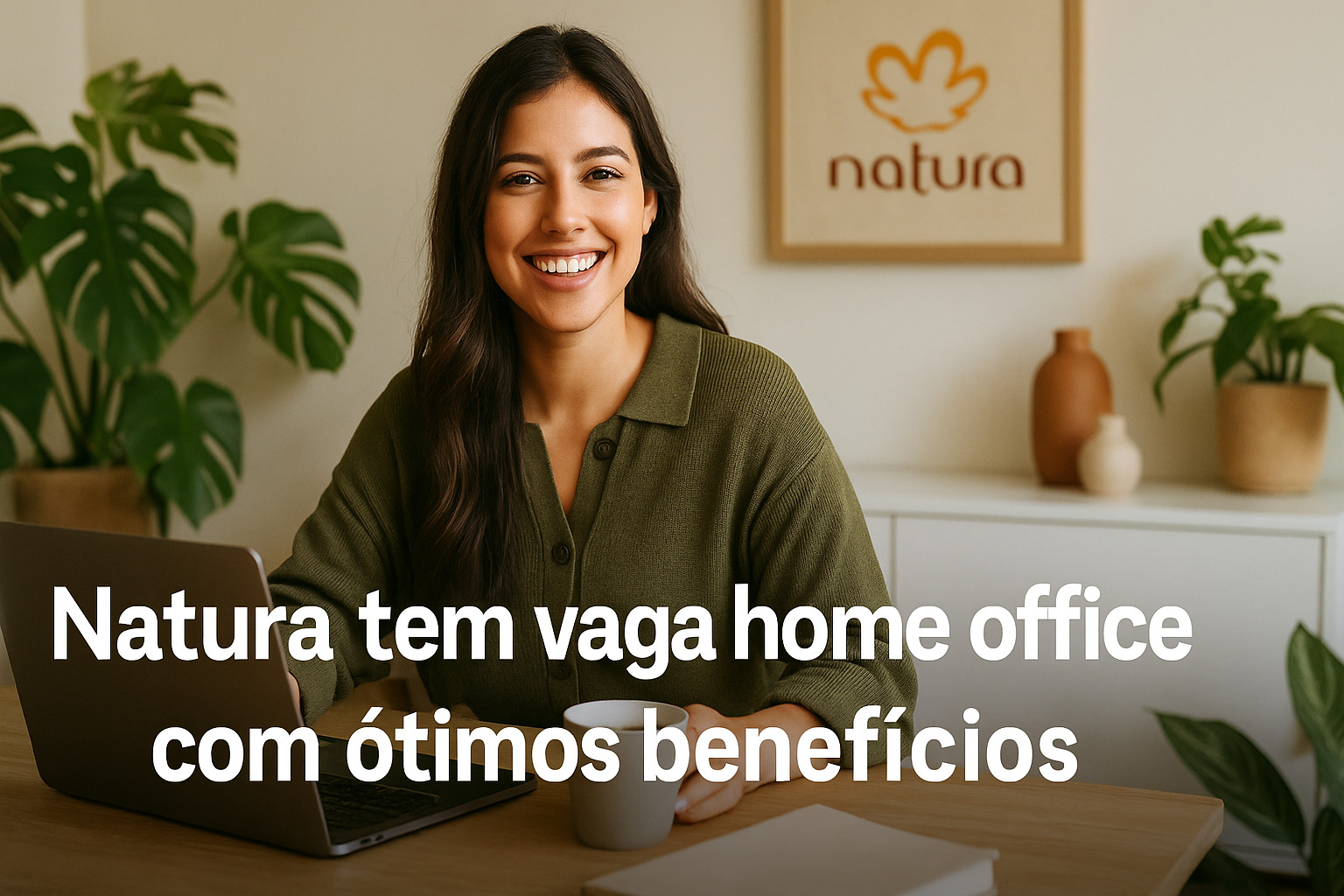 Natura abre vaga home office para candidatos de todo o Brasil com benefícios como PLR, passe de ginástica, seguro de vida e muito mais!