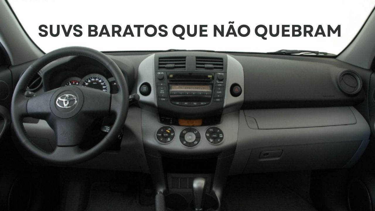 5 SUVs baratos que não quebram modelos brutos que entregam resistência e mecânica de tanque de guerra