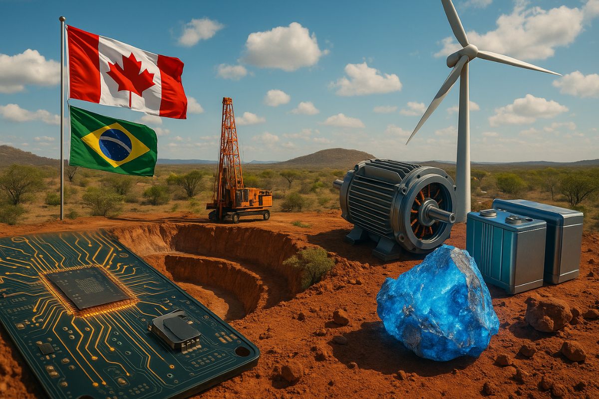 Exploração de terras raras e terras raras no Piauí em argilas de adsorção iônica mostram minerais críticos chave para o setor tecnológico brasileiro.