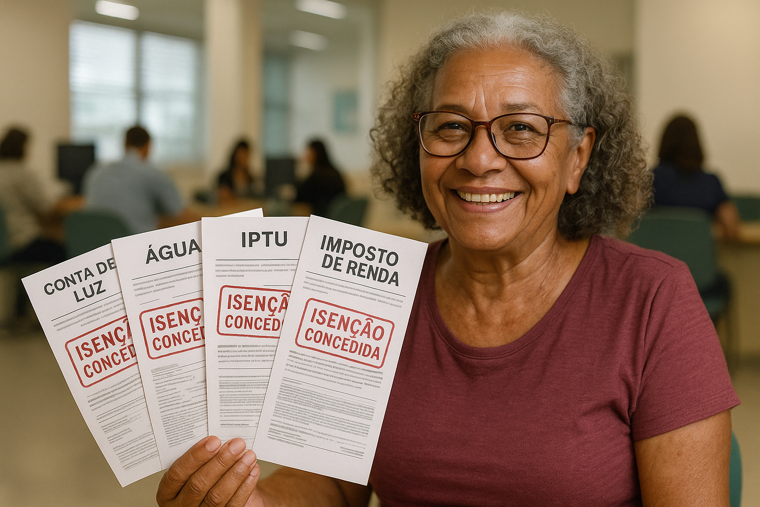 imposto de renda - IPTU - conta de luz - conta de água - acima de 60 anos - lei - isenção