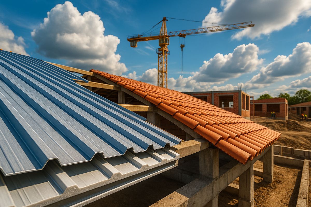 Telha sanduíche traz economia na fundação, conforto térmico e obra até 40% mais rápida, e pode desbancar a telha cerâmica em 2026 pelo custo-benefício.