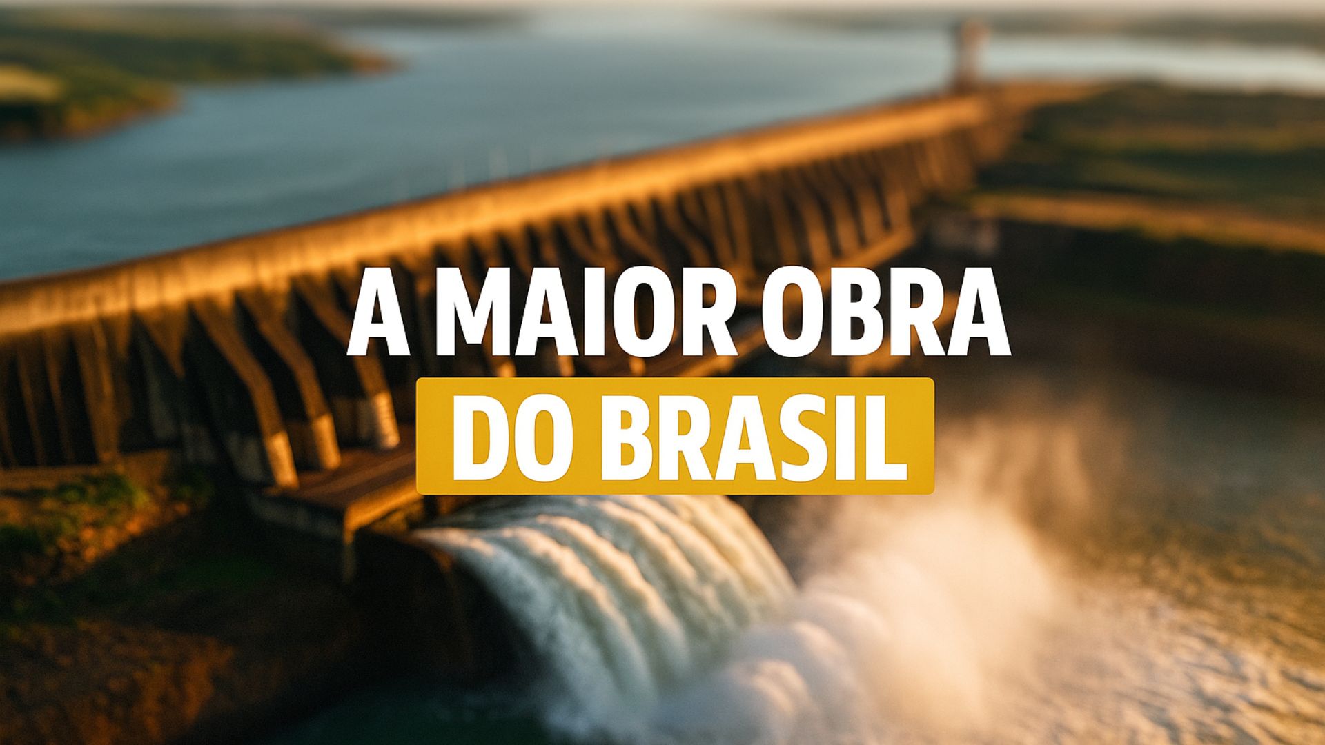 Itaipu Binacional desviou o rio Paraná e criou um lago de 1.350 km², gerando energia limpa, empregos e turismo na fronteira do Brasil.