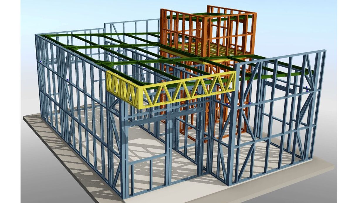 Casa pré-moldada de 52 m² em steel frame custa R$ 21 mil e chega pronta para montagem, reforçando a tendência da construção modular.