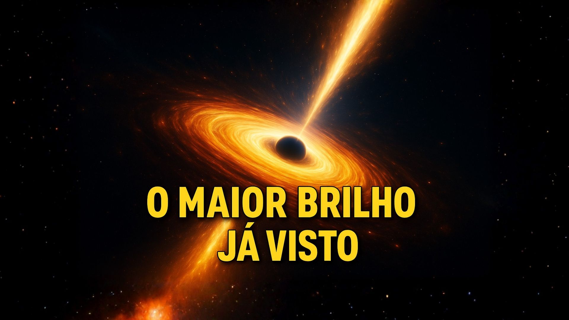 Explosão recorde no universo: buraco negro supermassivo engoliu estrela gigante e gerou brilho equivalente a 10 trilhões de sóis, segundo estudo publicado.
