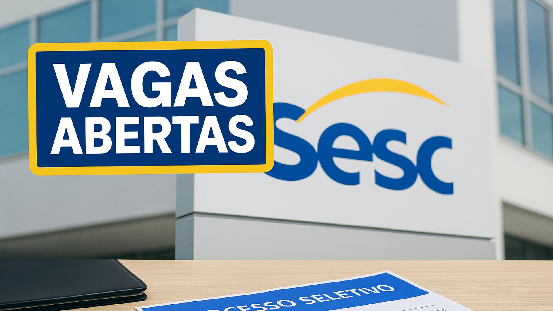 Sesc SC abre vaga presencial para auxiliar de serviços gerais com salário de até R$1.657, benefícios e jornada de 30h semanais.