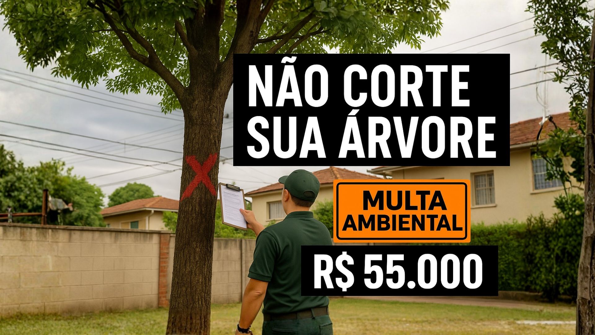 Multas de até R$ 55 mil para corte de árvores sem autorização reforçam fiscalização ambiental e mudam regras para manejo da vegetação urbana no Brasil.