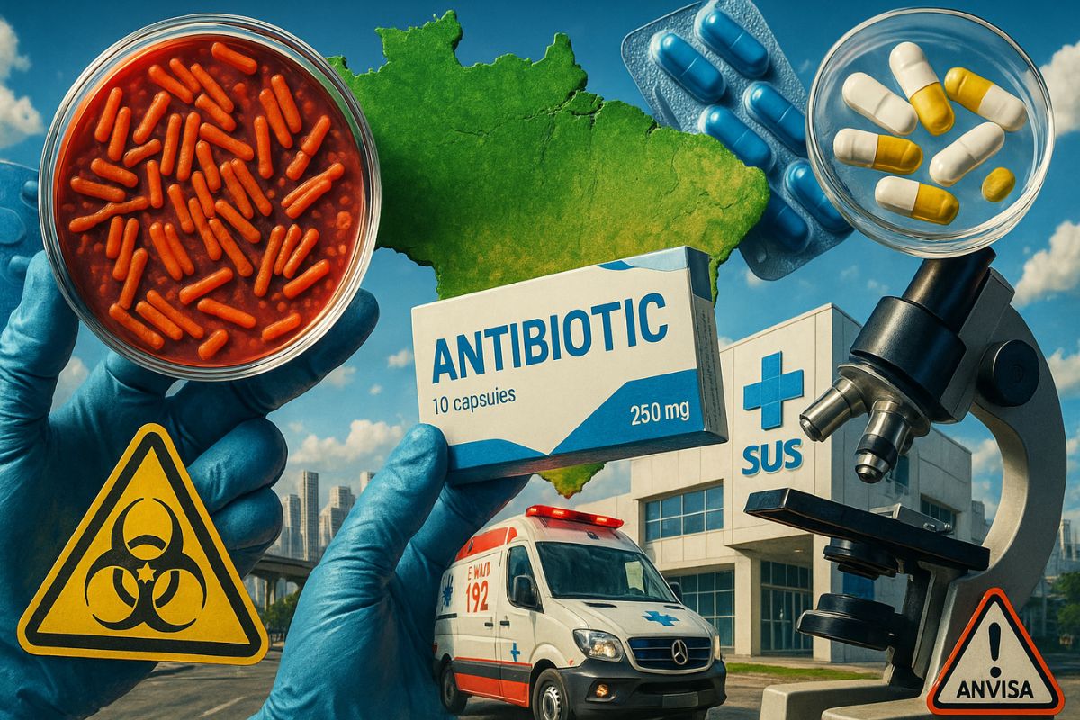 Alerta sobre superbacterias e como o mau uso de antibióticos acelera a resistência em hospitais, aumentando infecções difíceis de tratar e exigindo ações imediatas.