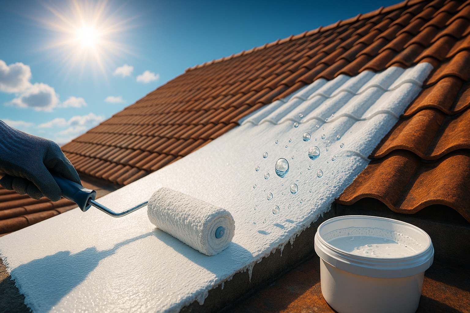 Tinta reflete 97% da luz solar, reduz calor em 6 °C e produz até 4,7 L de água por dia a partir da umidade do ar