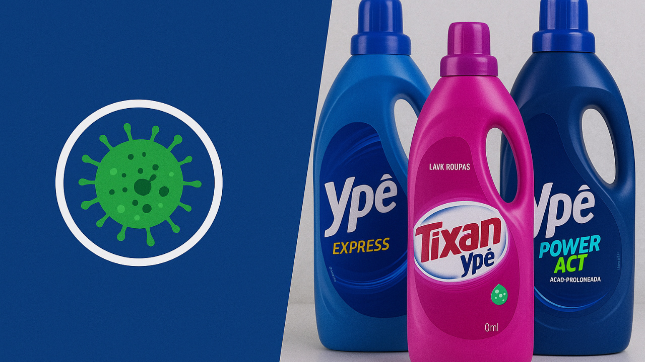 Anvisa manda recolher lotes de sabão Ypê devido à presença de bactéria que pode causar infecções. Saiba quais são os produtos envolvidos.