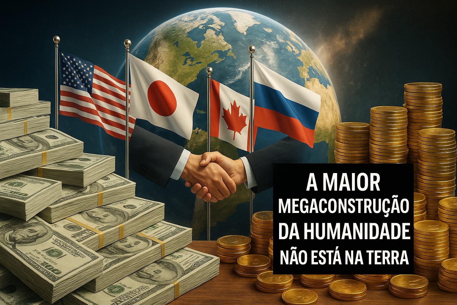 Estação Espacial, Megaconstruções, Construções