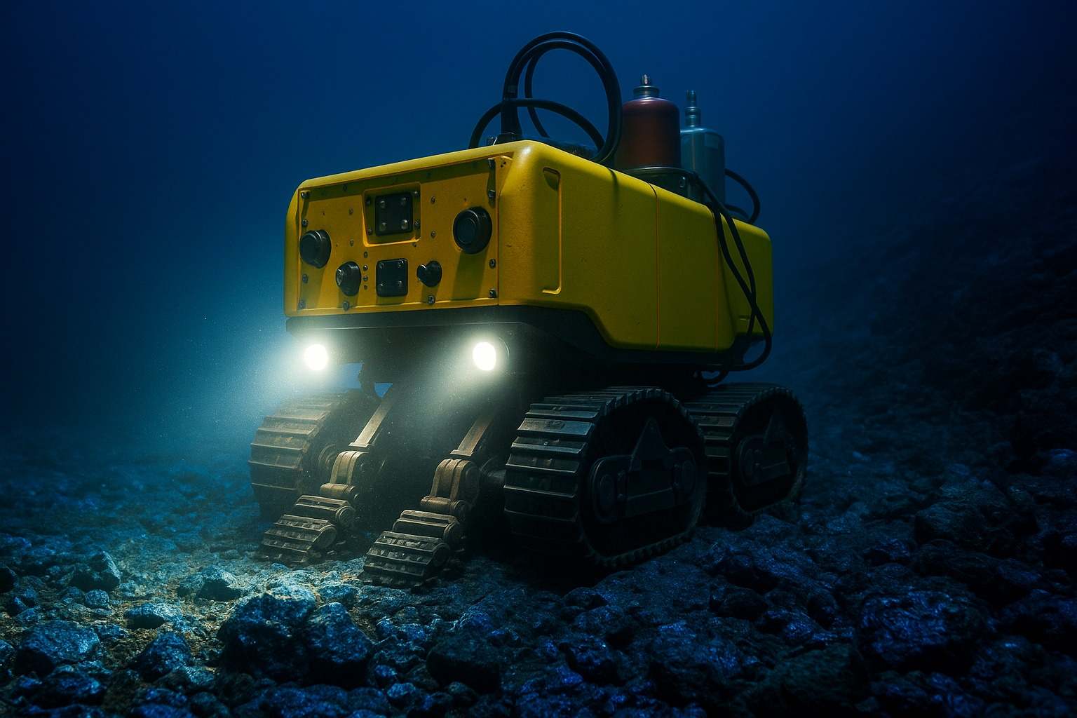 China testa robô de mineração a 2.000 metros no Pacífico e avança na disputa global por cobalto, reforçando sua liderança na exploração