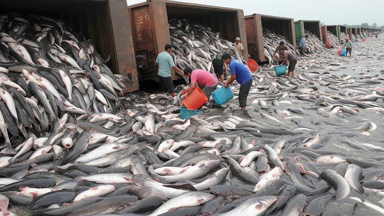 Com 1,75 milhão de toneladas por ano, o Vietnã se torna um dos maiores criadores de peixe do mundo e domina o mercado global de pangasius com produção industrial em escala gigantesca