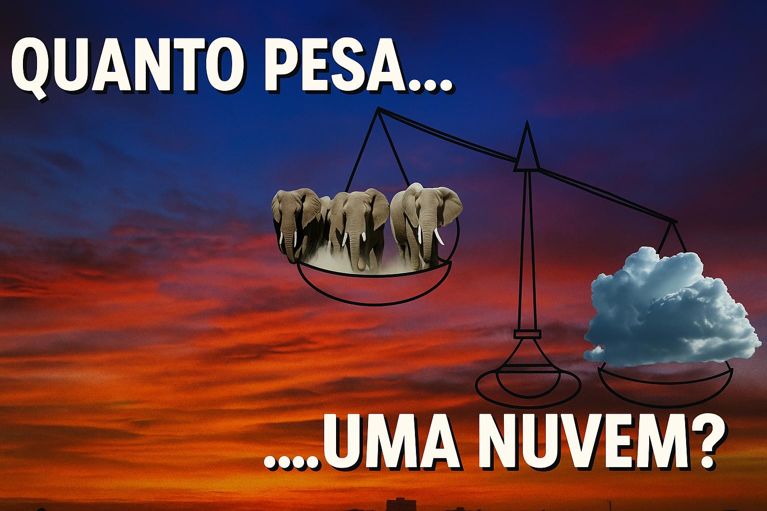 Uma única nuvem pode pesar mais de 1 milhão de toneladas: fenômeno natural desafia a lógica e revela o peso invisível que flutua todos os dias sobre nossas cabeças