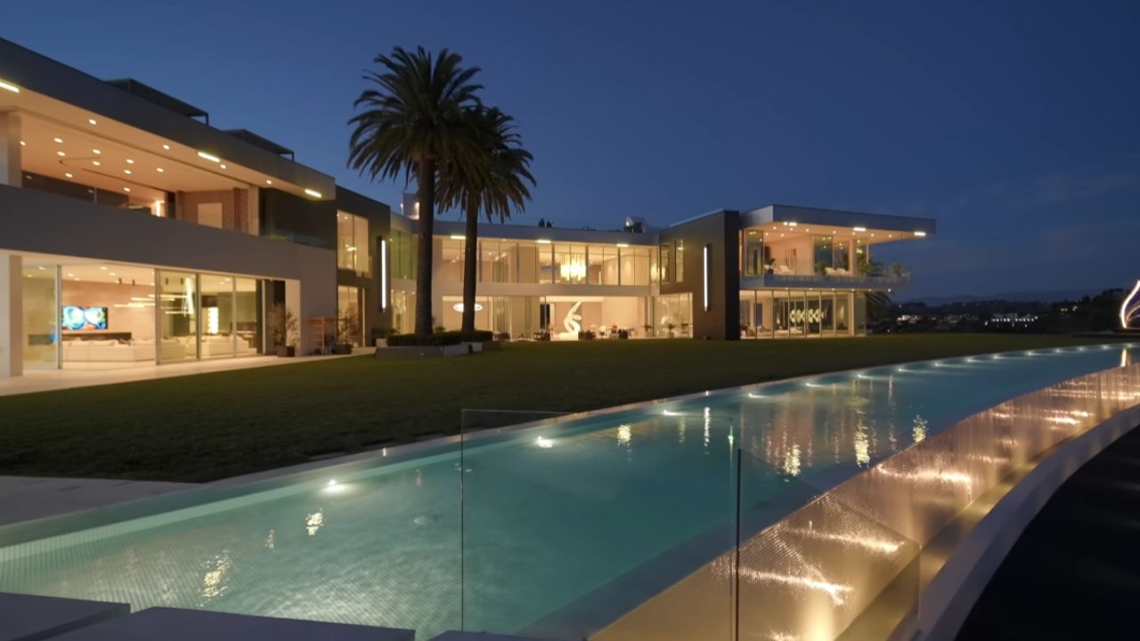 Conheça a mansão mais cara, mansão mais cara dos EUA, mansão de luxo, mansão em Bel Air e mansão em Los Angeles em um tour completo por Bel Air.