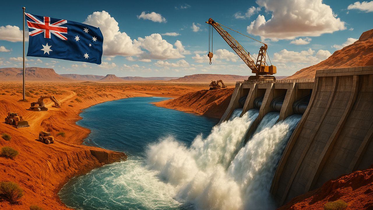 Austrália quase cria mar gigante no deserto com projeto de 200 bilhões para transformar clima, salvar regiões em seca histórica, alterar ecossistemas inteiros e mudar o país (1)