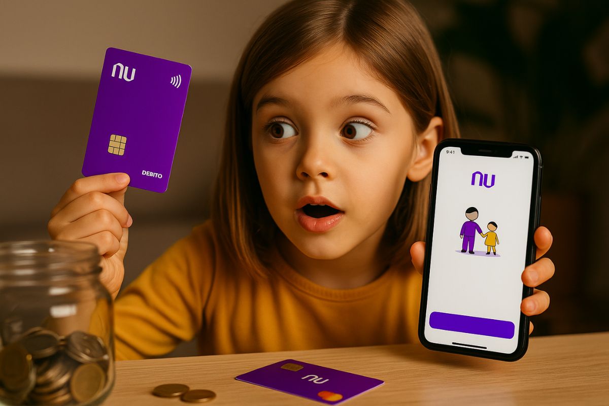 Conta Nubank para menores de 18 anos oferece Pix, débito, controle parental e educação financeira com segurança e vantagens exclusivas no app Nubank.