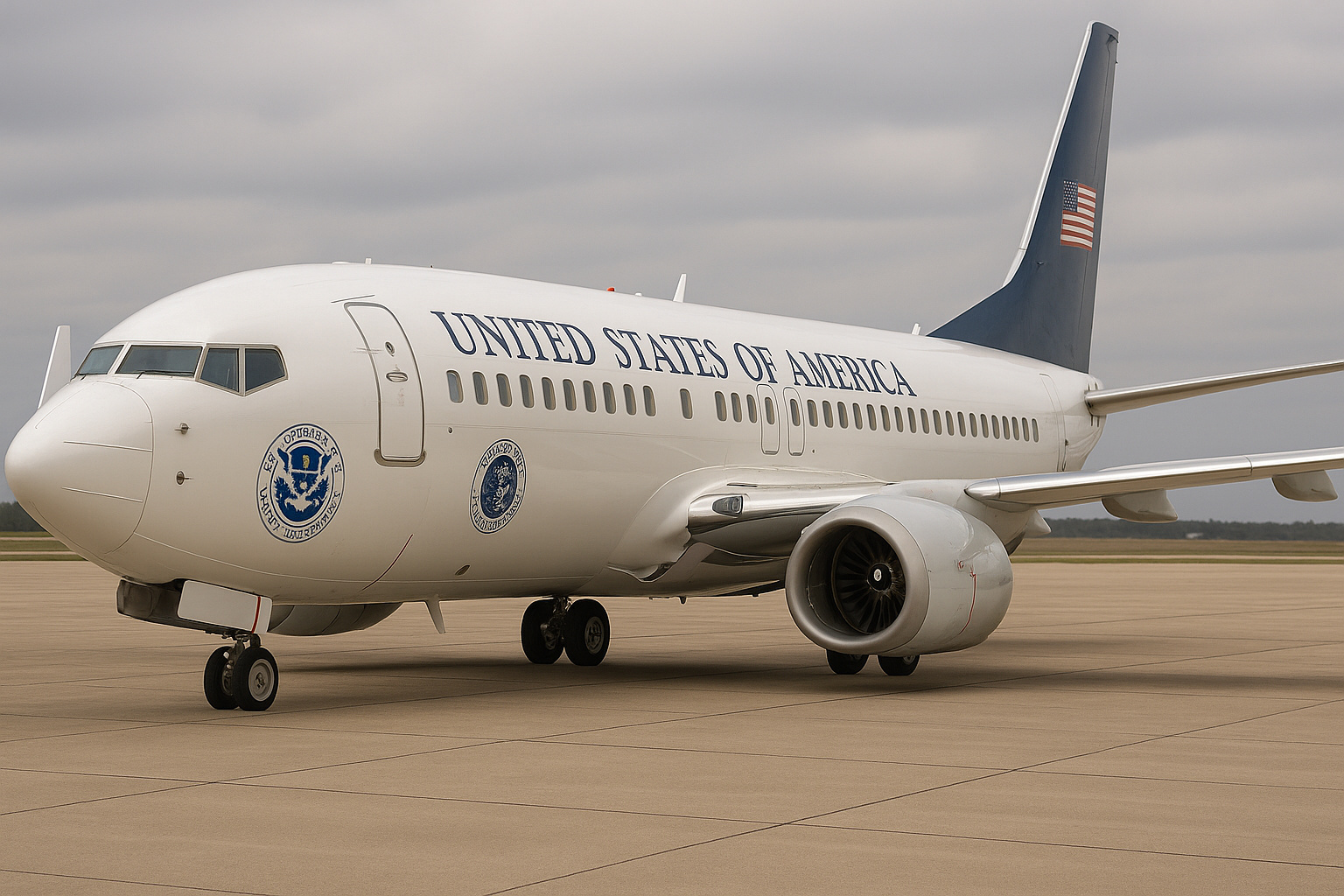 Governo dos EUA compra Boeing 737 para ampliar deportações ordenadas por Donald Trump e reforçar ações contra a imigração ilegal.