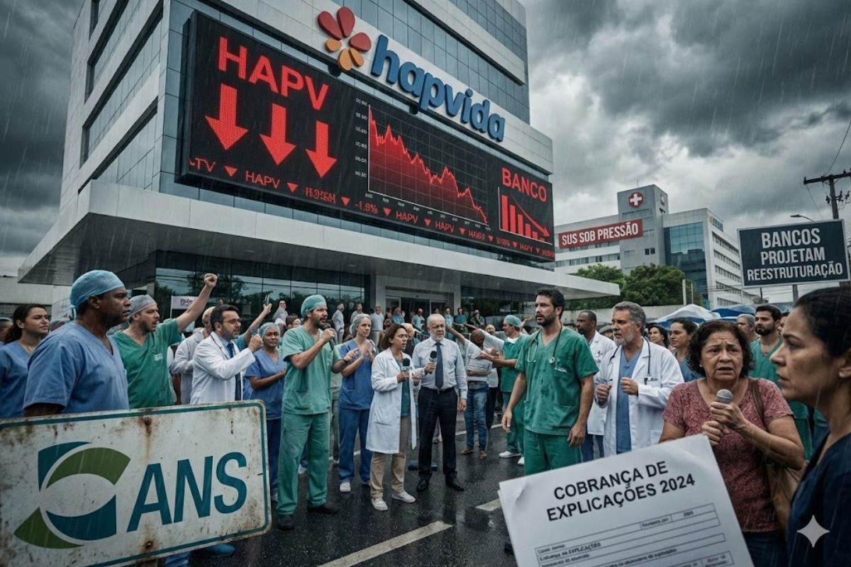 A crise da Hapvida faz a Hapvida ser cobrada pela ANS e discutir reestruturação que pode afetar o SUS e milhões de clientes em todo o país.