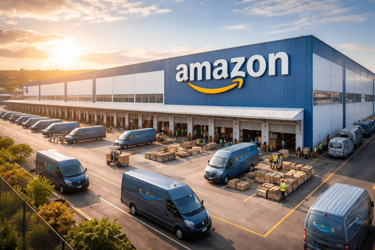 Brasil virou principal aposta da Amazon no mundo, e a operação cresce com 250 centros logísticos, após sair de 150 unidades na rede