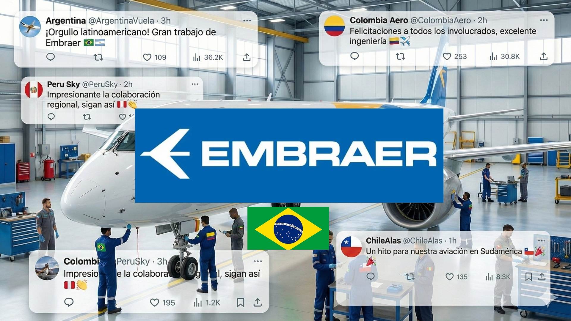Saiba como a Embraer virou orgulho latino-americano, sendo admirada por vizinhos como Argentina e Chile por sua tecnologia de ponta.