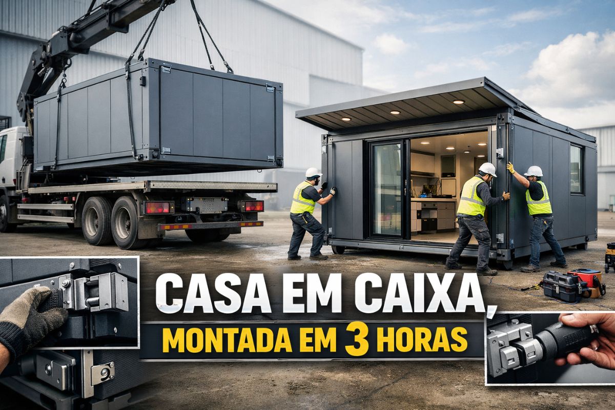 Elon Musk lança a Tesla Tiny House, minicasa de US$ 7.999 com energia solar e promessa de terreno grátis em projeto de moradia compacta.