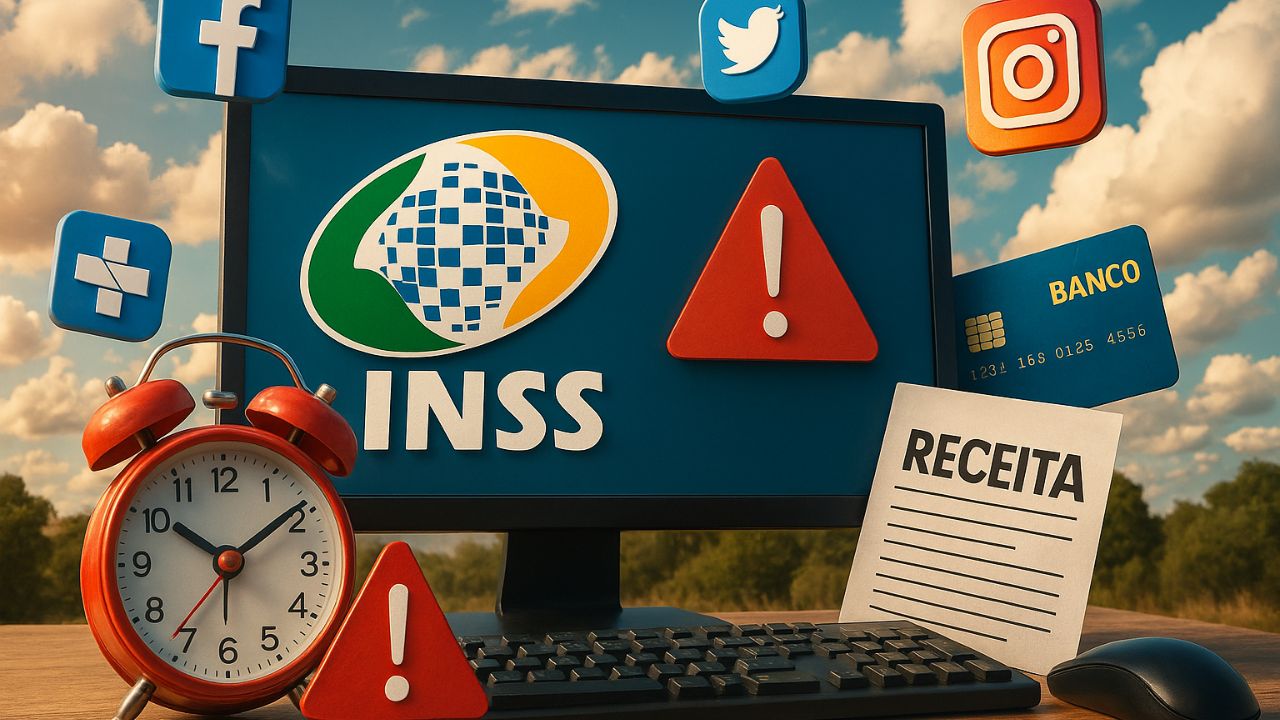 INSS cruza suas informações 24 horas por dia: redes sociais, SUS, Receita e bancos geram alertas automáticos que podem levar a revisões, perícias extras e risco real de corte de benefício