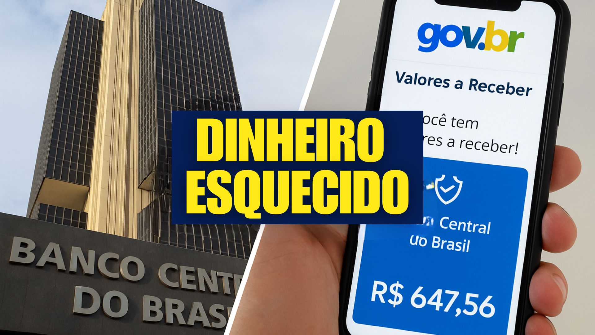 Confira quanto ainda está disponível no sistema de Valores a Receber do Banco Central e veja como consultar e resgatar dinheiro esquecido.
