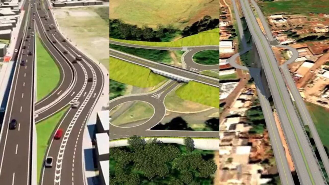 Duplicação da PRC-466 no Paraná avança com pavimento de concreto, whitetopping, nova ponte e investimento de R$ 140 milhões. Obra chega a 87%.