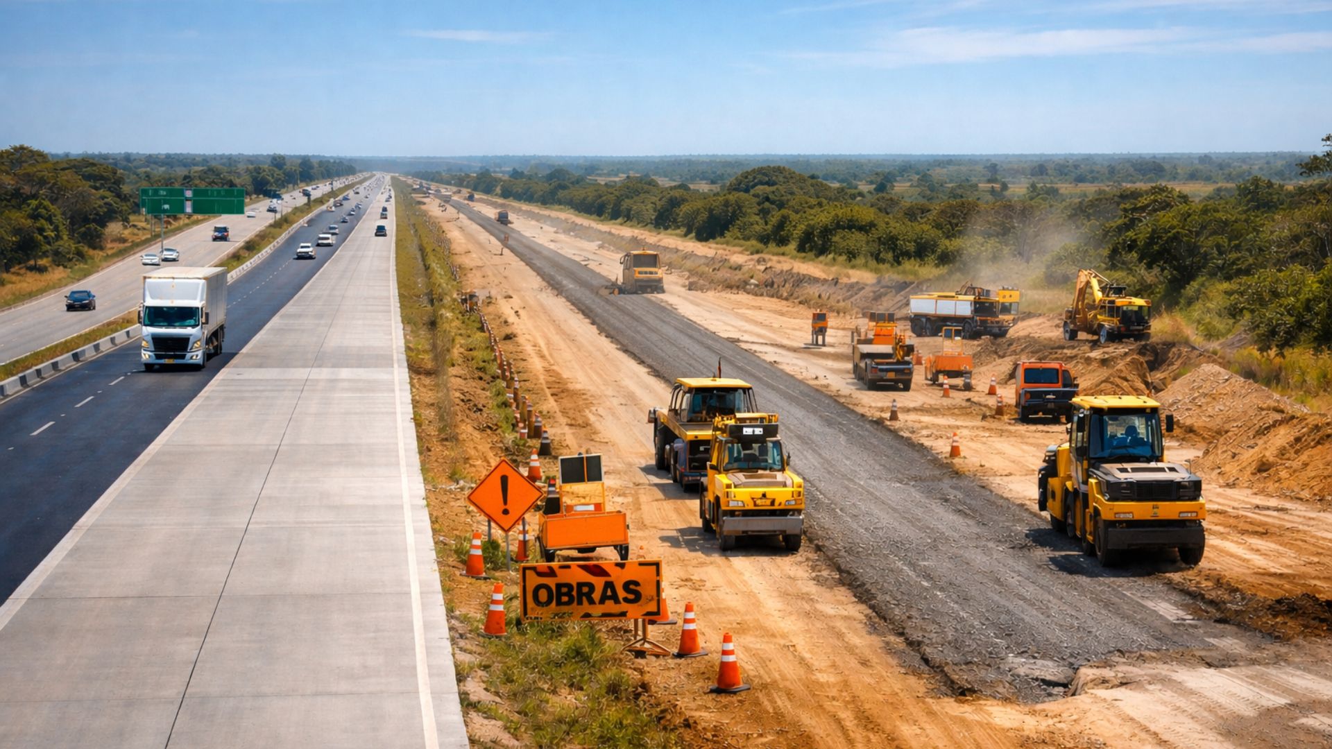 Obras nas BRs 222 e 116 no Ceará somam mais de R$ 570 milhões, com duplicação, concreto e whitetopping para melhorar tráfego e segurança viária.