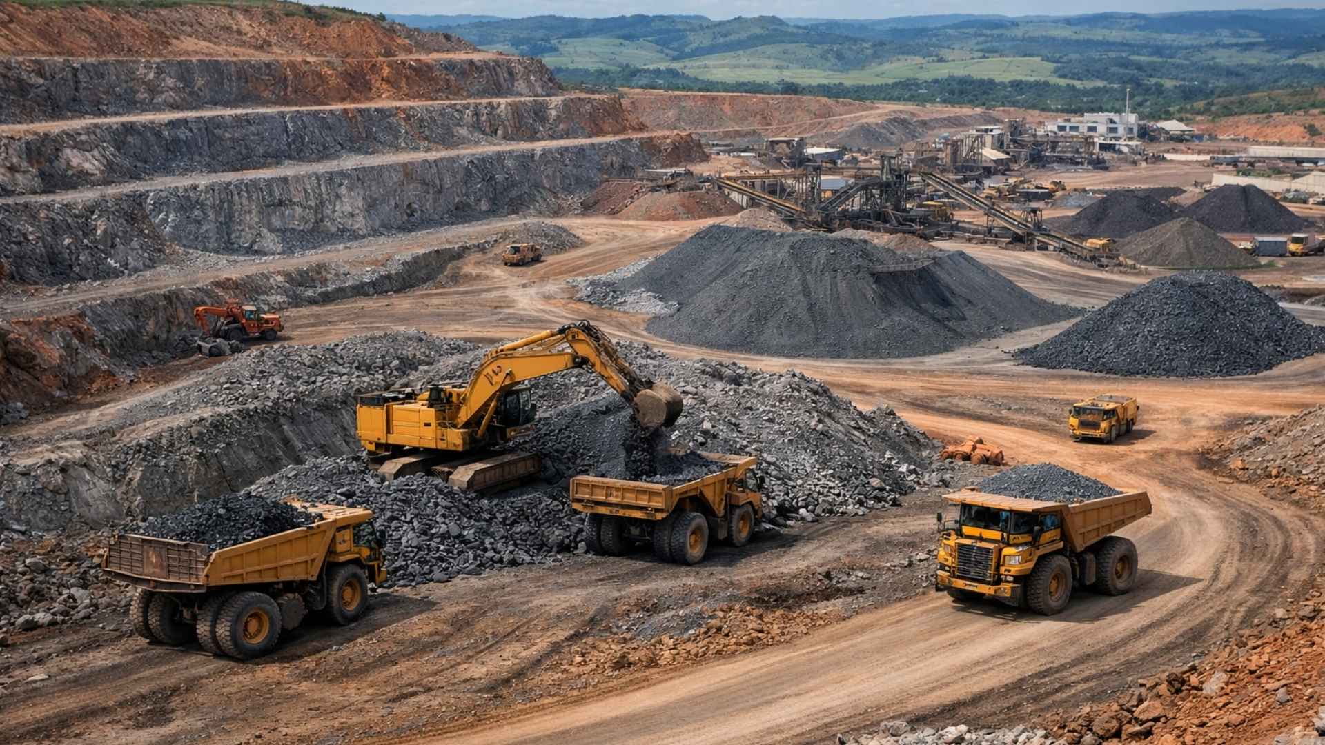 Mineração brasileira faturou R$ 270,8 bilhões em 2024 e exportou US$ 43,4 bilhões, mas repassou apenas R$ 7,5 bilhões em royalties a estados e municípios.