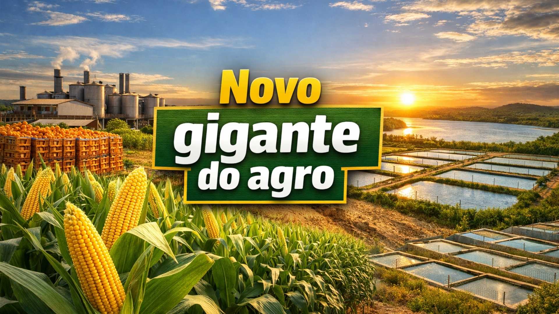 Sergipe lidera produtividade agrícola no Brasil e se destaca em milho, leite, laranja e camarão, mesmo sendo o menor estado do país.