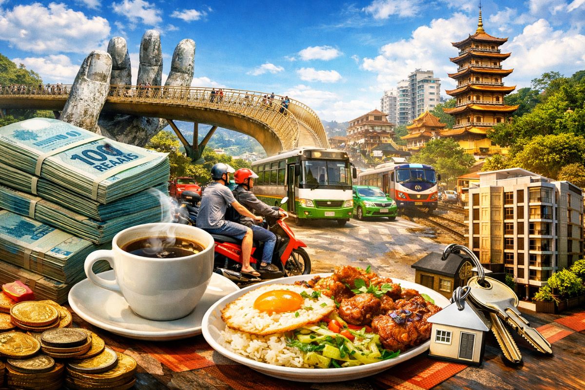 No Vietnã, salário mínimo brasileiro vira milhões, café custa R$ 3, comida R$ 8, transporte barato e aluguel acessível mostram como viver bem gastando pouco onde todo (1)