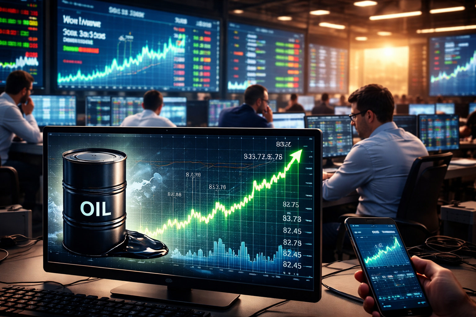 Petróleo avança enquanto mercados globais operam com cautela