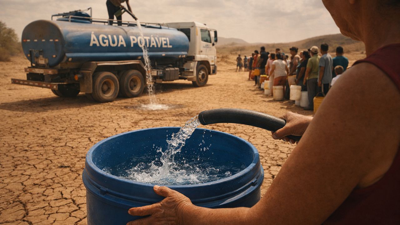 Por que a seca no Nordeste persiste mesmo com bilhões investidos como a dependência de caminhão-pipa, a falta de planejamento e o abandono de soluções simples