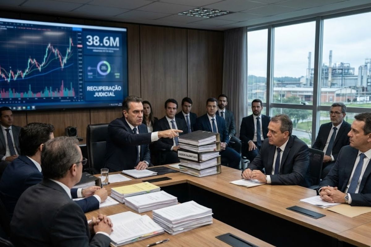 Entenda como a empresa que levou calote, a RVB Malhas, usou a assembleia de credores na recuperação judicial da Yeesco e levou à falência da Yeesco.