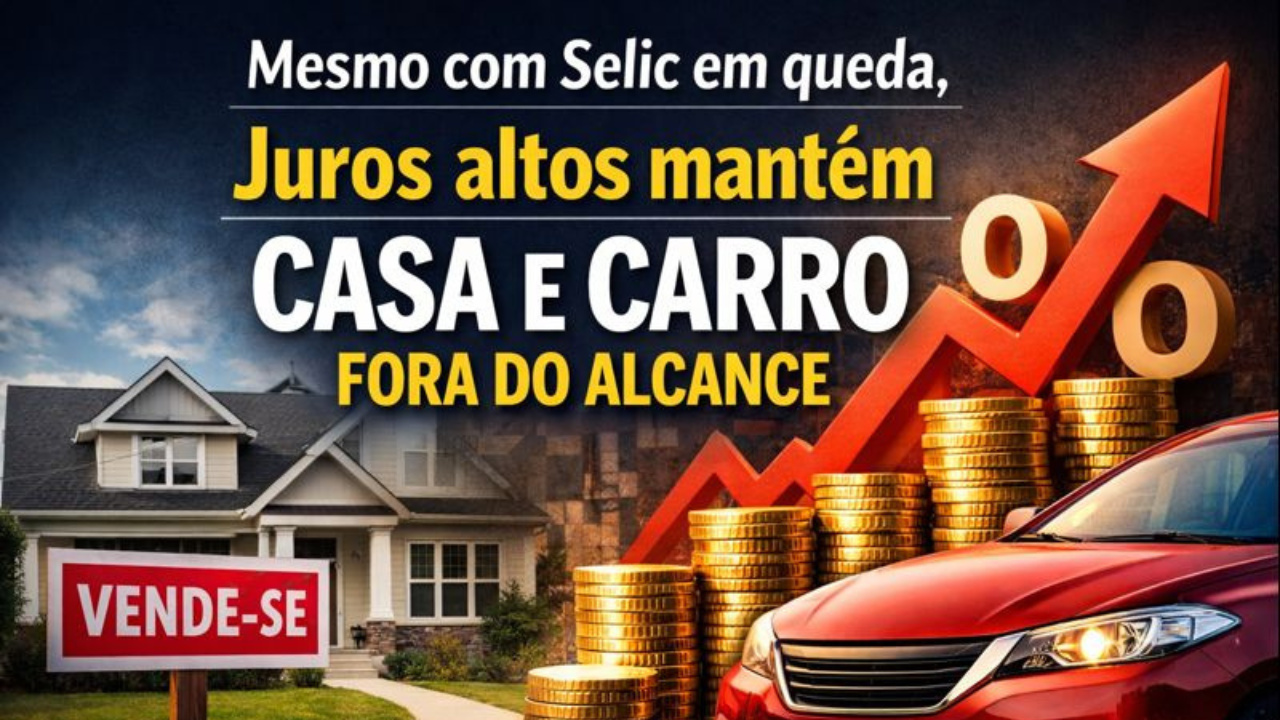 Economistas projetam Selic menor, mas juros altos devem manter crédito caro e sustentar ganhos na renda fixa.