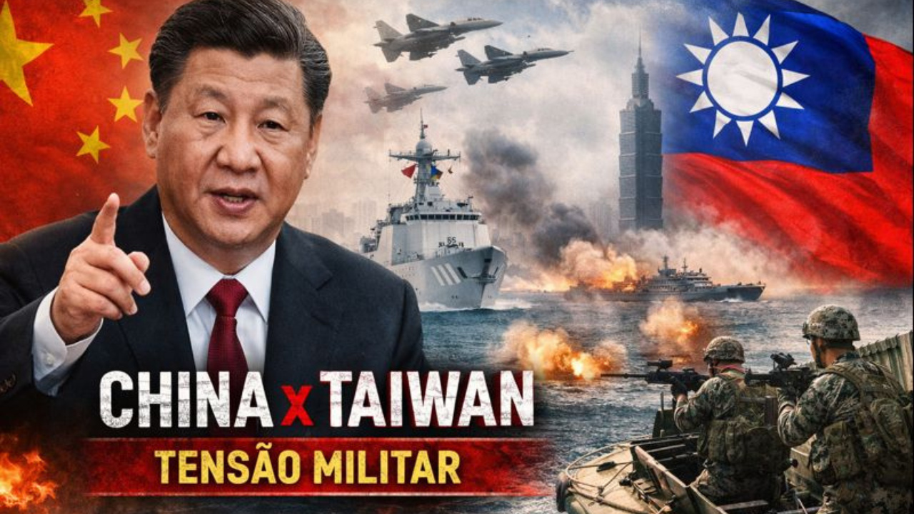 Após exercícios militares ao redor de Taiwan, Xi Jinping reforça discurso de reunificação e mantém forças chinesas em alerta máximo.