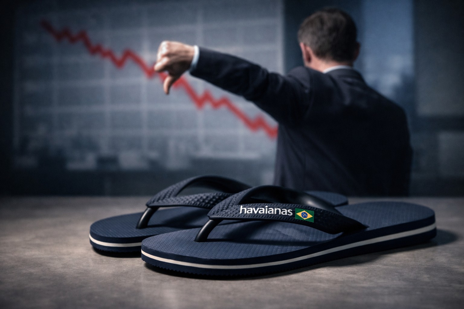 Sandálias Havaianas simbolizam impacto financeiro após polêmica de comercial que levou à queda no valor de mercado da Alpargatas