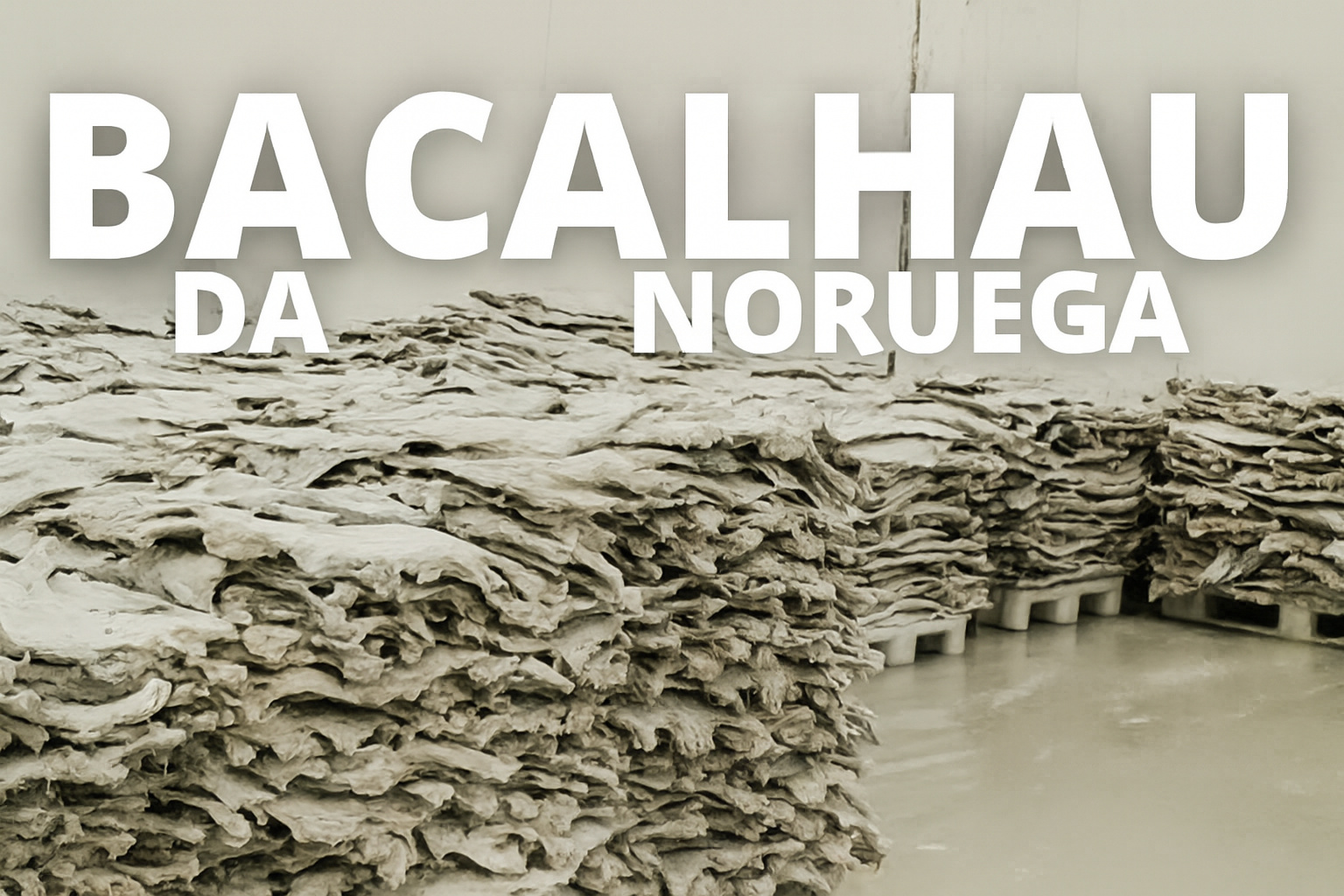 Com mais de 500 mil toneladas por ano e liderança absoluta no mercado global, a Noruega transforma o bacalhau do Atlântico em uma potência bilionária e domina a produção mundial do peixe mais tradicional do planeta
