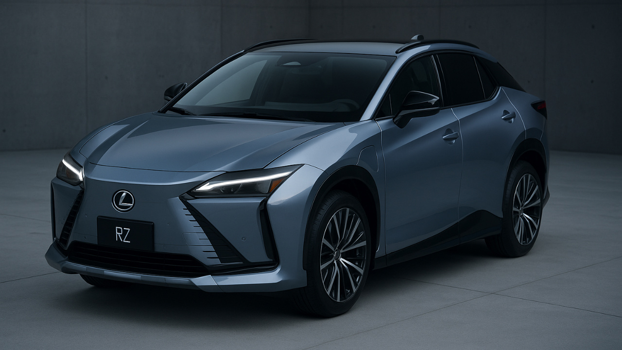 O Lexus RZ é o primeiro carro elétrico da Toyota no Brasil e custa R$ 499.990. SUV de luxo tem 381 cv e acelera de 0 a 100 km/h em 4,6 s.
