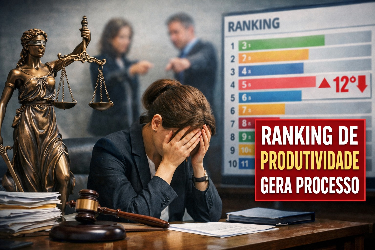 Ranking de produtividade, empresa, processo