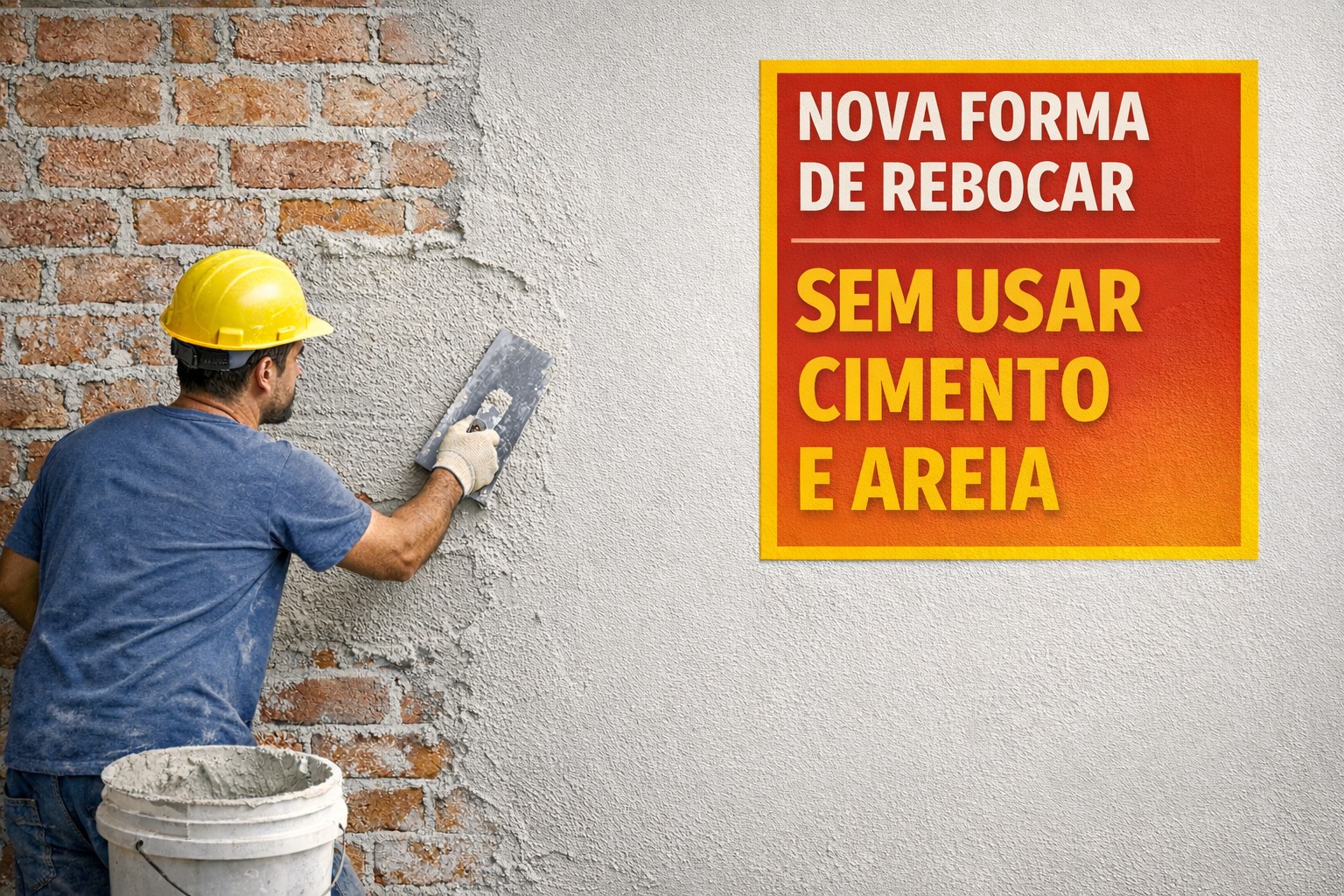 Reboco, cimento, Areia, paredes